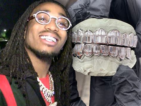 Quavo Drops Almost 250000 On Custom Diamond Grillz