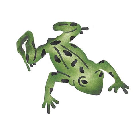 Outstretched Frog Wall Stencil SKU #2628 by Designer Stencils - Walmart ...