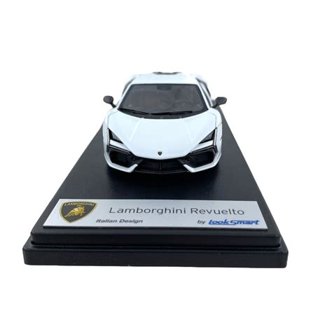 Modellino Auto Looksmart Lamborghini Revuelto Bianco Siderale Matt