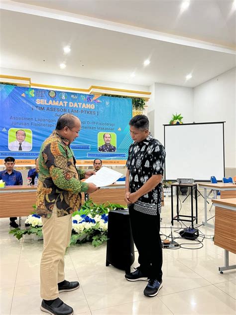 Visitasi Akreditasi Program Studi D Iii Fisioterapi Poltekkes Kemenkes