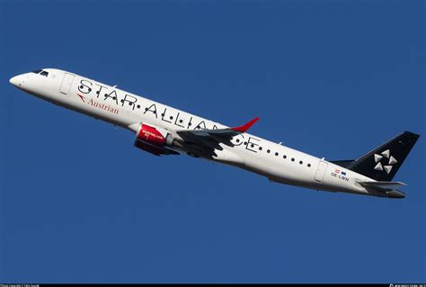 OE LWH Austrian Airlines Embraer ERJ 195LR ERJ 190 200 LR Photo By