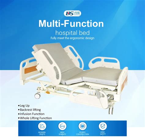 General Use Electric Hospital Bed Ambulance Equipment For Patients ...