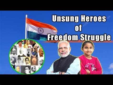 Unsung Heroes Of Indian Freedom Struggle Lines On Unsung Heroes