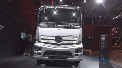 Mercedes Benz Eactros Chassis Truck Exterior And Interior