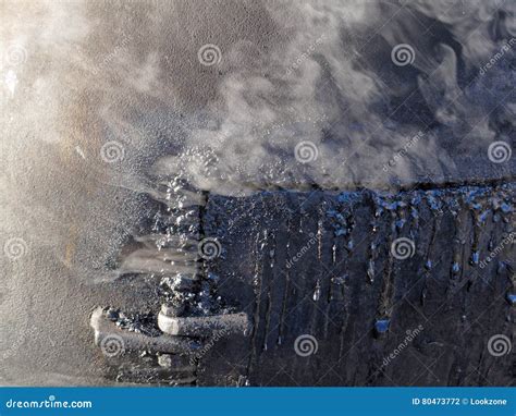 Bbq Smoker Stock Photo Image Of Creosote Heat Backyard 80473772