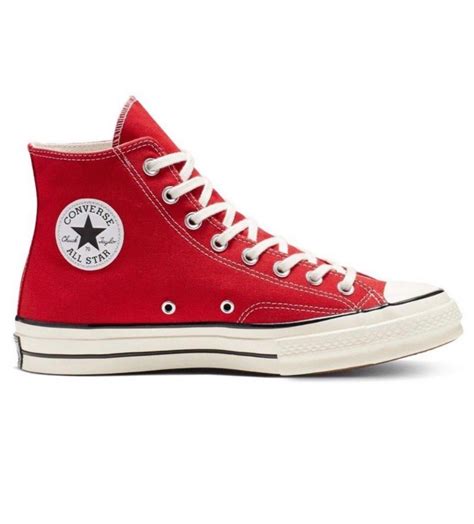 Converse Chuck Taylor red high tops, Women's Fashion, Footwear ...