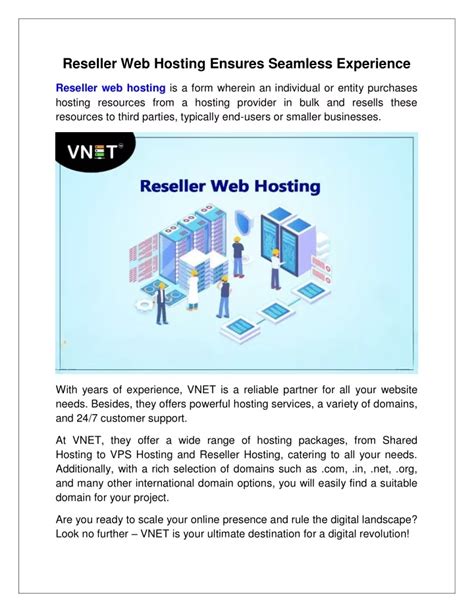 Ppt Reseller Web Hosting Ensures Seamless Experience Powerpoint Presentation Id 13054124