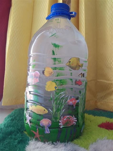 Bikin Aquarium Dari Botol Cara Mudah Membuat Aquarium Dari Botol