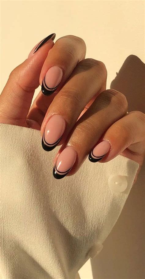 French Tip Nails With Color Ideas To Be Wearing In Stylish Nails