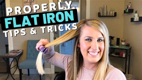 Straighten Your Hair Properly With Flat Iron Tips For Perfectly Straight Hair Without Damage