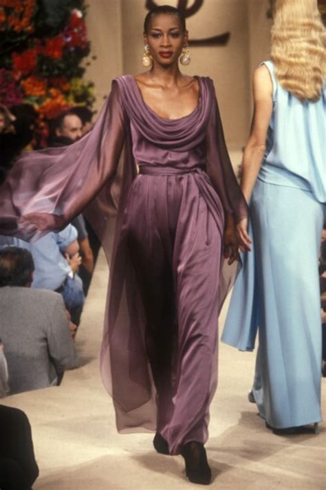 Yves Saint Laurent Couture Draped Belted Gown — UFO No More