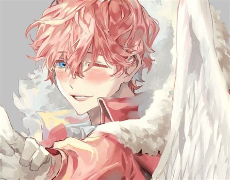 Pink Hair Bows Boy Drawing Cupids Arrow Bow Arrows Boy Art Anime