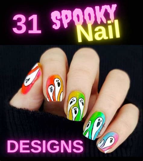 Freaky Fabulous 31 Halloween Nail Art Ideas Youll Love Nailhow