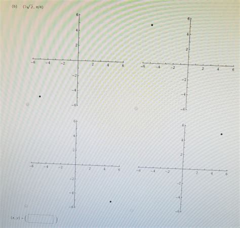 Solved Plot The Point Whose Polar Coordinates Are Given Chegg