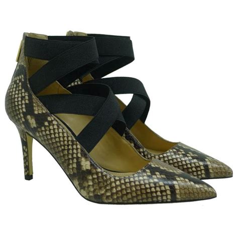 Zapato Sal N Con Pulsera Michael Kors Viva Pump Snake