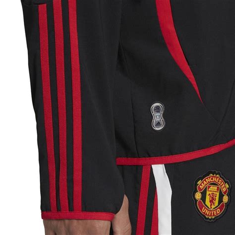 Buy Adidas Mens Mufc Manchester United Teamgeist Woven Jacket Black