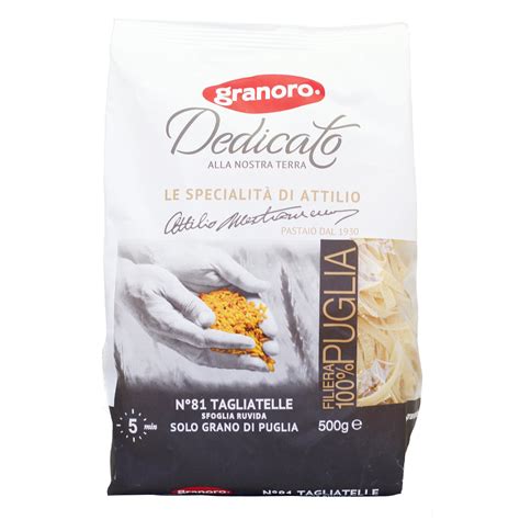 Granoro Dedicato Tagliatelle Makarna 500 G Macroonline