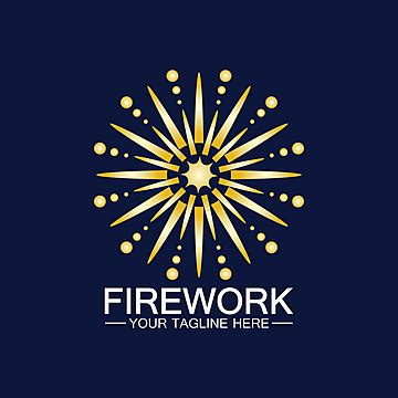 Templat Design Vector Design Images Firework Logo Design Vector