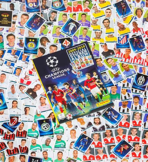 Panini Champions League 2009 2010 Wszystkie Naklejki Album