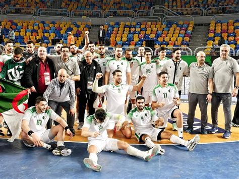 Championnats d Afrique de handball L Algérie a dominé facilement le