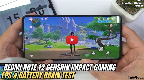 Xiaomi Redmi Note Pro Genshin Impact Gaming Test Dimensity