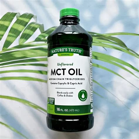 น้ำมัน Mct บริสุทธิ์ 100 Pure Mct Oil Medium Chain Triglycerides