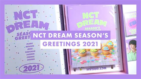 Unboxing Nct Dream Season S Greetings Ktown U Pre Order