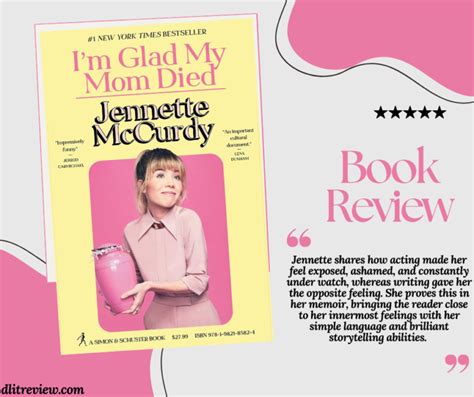 Im Glad My Mom Died Jennette Mccurdy Book Review