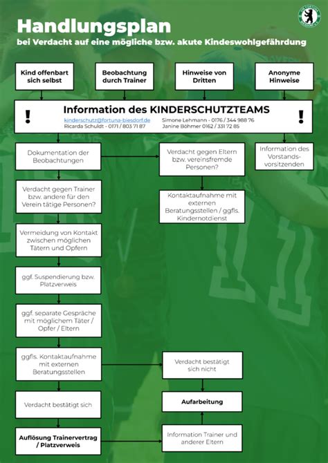 Handlungsplan VfB Fortuna Biesdorf Kinderschutzbeauftragte