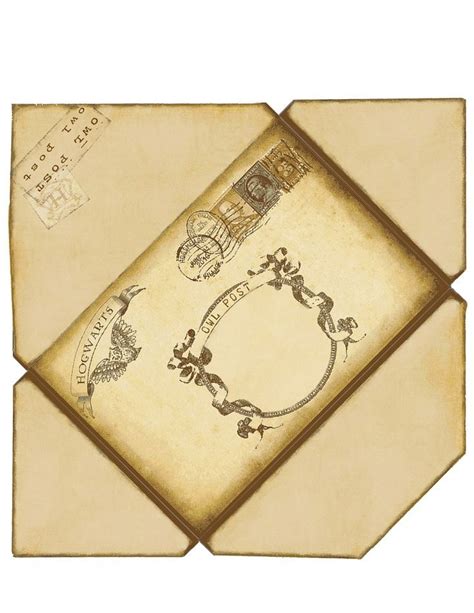 Carta De Harry Potter Manualidades De Harry Potter Carta De Hogwarts