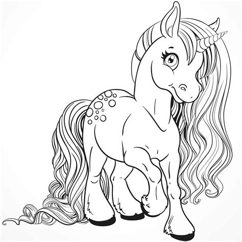 Disegni Da Stampare E Colorare Gratis Unicorno Pagine Da Colorare Con