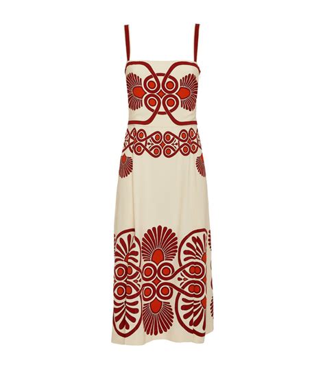 Womens La Doublej Neutrals Buy Me A Martini Midi Dress Harrods Uk