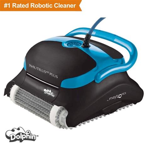 Dolphin Nautilus Plus Robotic Pool Cleaner Clean Water Pools