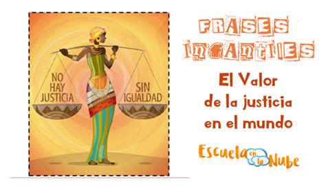 Frases Sobre El Valor De La Justicia Para Niños Fichas Y Actividades