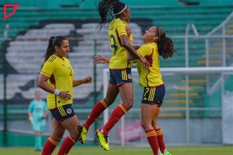 Selección Colombia Femenina 4 0 Paraguay En Vivo ¡gol De La Tricolor