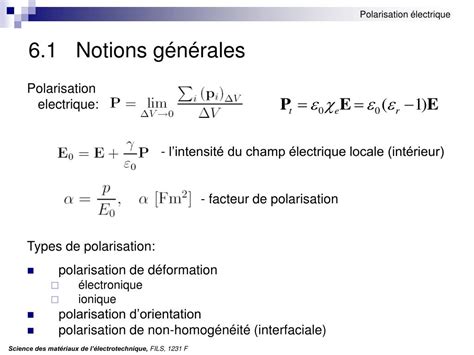 Ppt Science Des Mat Riaux De L Lectrotehnique Powerpoint