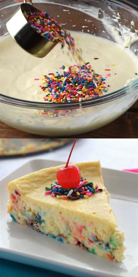 Our Funfetti Cheesecake Is Better Than Birthday Sex Artofit