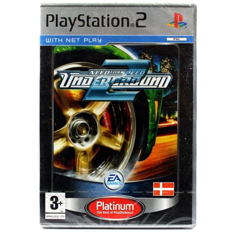 Need For Speed Underground 2 PS2 Platinum Forseglet WTS Retro