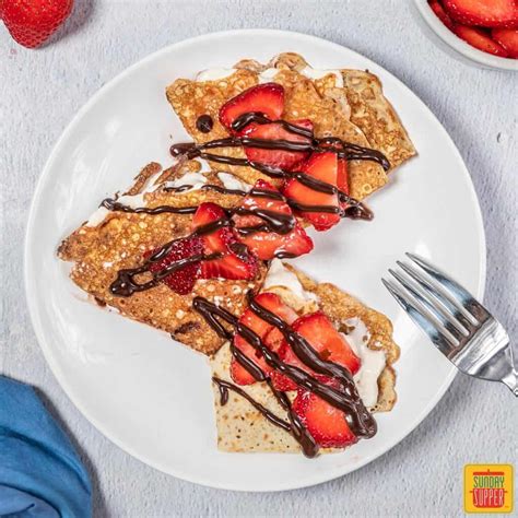 Strawberry Crepes Sunday Supper Movement