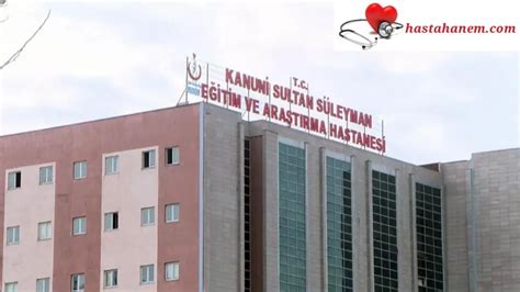 Kanuni Sultan S Leyman E Itim Ve Ara T Rma Hastanesi Kulak Burun Bo Az