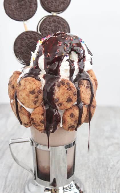 Cookie Peanut Butter Milkshake Recipe Cookies And Cream Milkshake