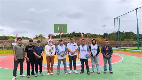 Perdana Umrah Gelar Turnamen Bola Basket Universitas Maritim Raja