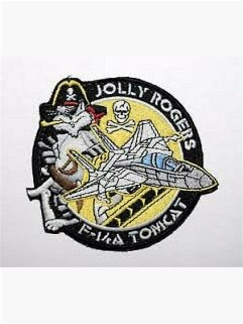 Us Navy Tomcat Vf Jolly Roger F A Aufkleber Fotodruck Von