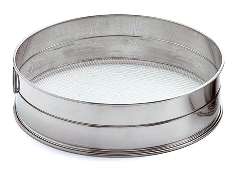 Stainless Steel Sieve Ø 40cm Mesh 1mm Weis Meilleur du Chef