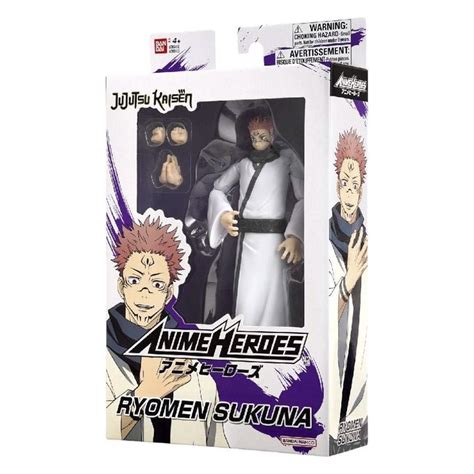 Boneco Bandai Jujutsu Kaisen Anime Heroes Ryomen Sukuna Atacado