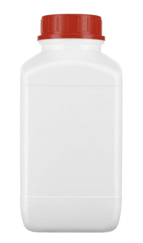 Kautex HDPE Wide Neck Square Bottles Capacity 4000 ML Height 294 Mm