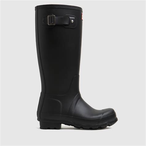 Hunter Black Original Insulated Tall Boots Shoefreak