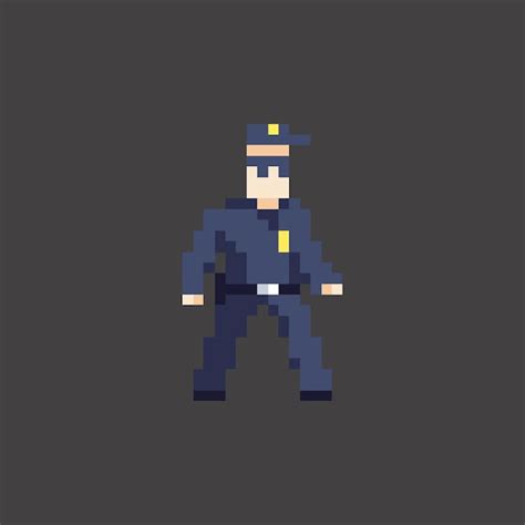 Premium Vector Pixel Art Game Character