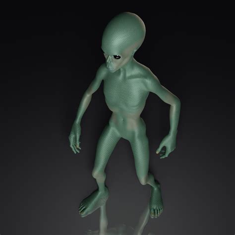 Realistic Alien 3D - TurboSquid 2066793