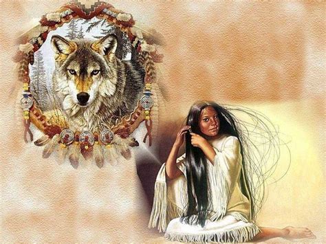 Native American Wolf Wallpapers - Top Free Native American Wolf ...